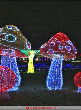 大型帆船彩灯摆件LED灯光亮化造型光雕商场咖啡厅美陈春节花灯