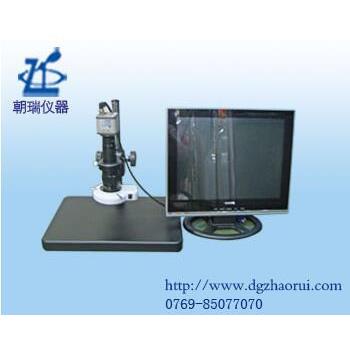 视频显微镜CCD单筒显微镜带显示屏拍照工业检测显微镜