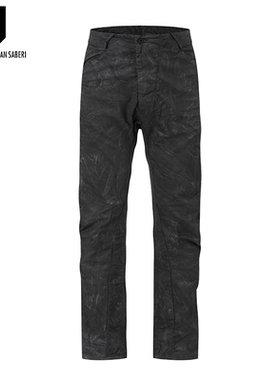 11 BY BBS工人裤黑色水洗1次11BYBBS P12B 1452 BLACK WASH 1