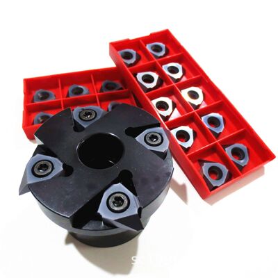 27VNR内旋风刀盘/梯形螺纹铣刀盘：ST90-80R4-27VNR-P27