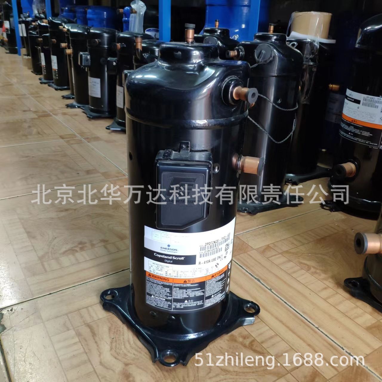 ZW81KAE-TEP-522涡旋喷气增焓压空调ZW108KAE-TFP-522压缩机