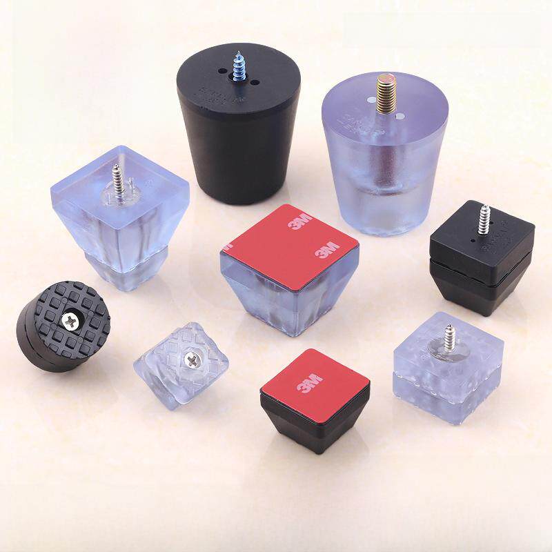 家具茶几沙发桌脚垫凳椅子防滑脚垫增高家具脚钉软橡胶垫降噪音