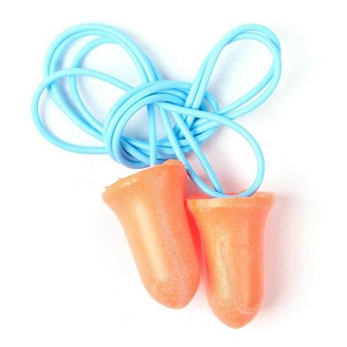 霍尼韦尔EN352-2带连接线降噪隔音PU发泡耳塞NRR33dB SNR37dB钟型