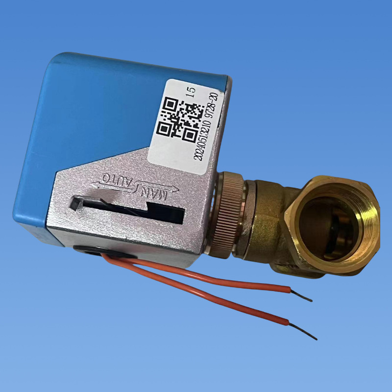 埃美柯9728电动二通阀阀门AQDF15~25L2暖通空调风机盘管6分DN20