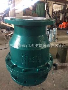 旋启式 F46衬氟止回阀 衬氟逆止阀 16C铸钢衬氟翻板止回阀 H44F46