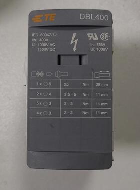 TE泰科接线端子 DBL400 400A 10182512