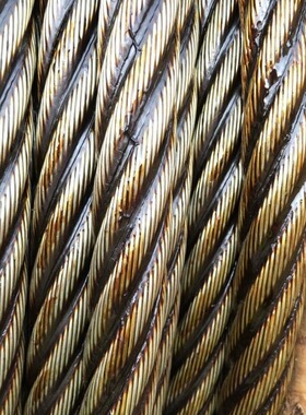 钢丝绳镀锌带油6*36WS+IWR-26哩船上专用钢丝绳、起重钢丝绳