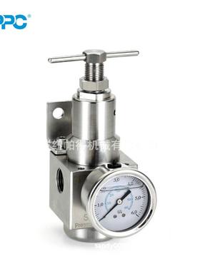 NPPC不锈钢316调压阀减压阀SR系列气源处理器气泵空压机气动元件