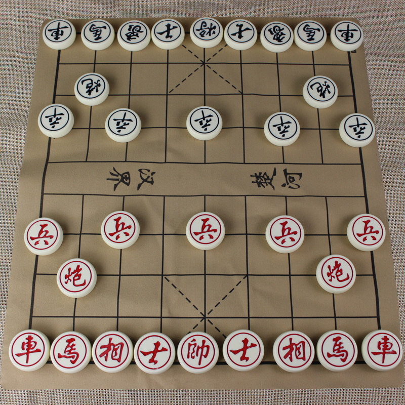 速发象棋套装家用大号特大儿童学生中国象棋实木棋盘初学像棋棋子