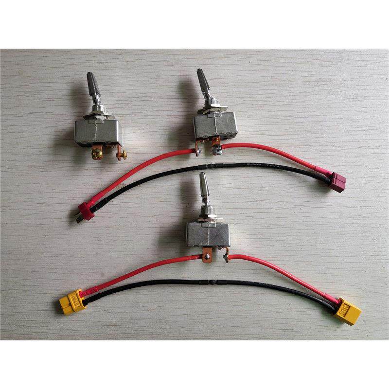 12V 24V 50A大电流改装开关拉网船打窝船拖网船金属钮子摇臂开关