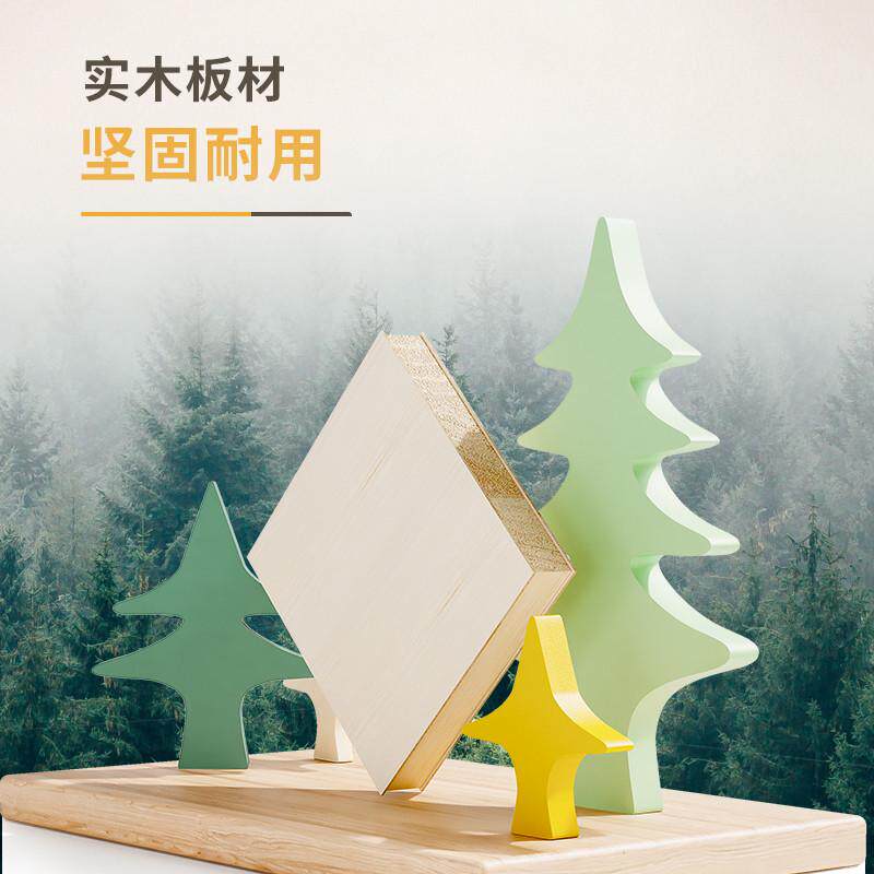 Well大白桌实木书架儿童学习桌书桌加高置物阅读架贝肯特iPad支