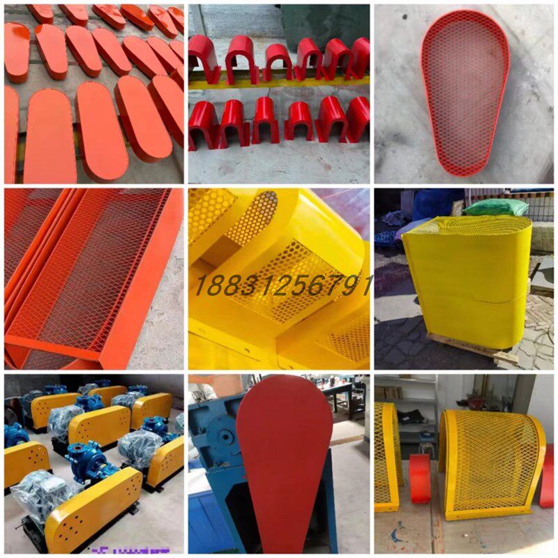 机床防护罩水泵电机皮带轮链条联E轴器安全保护罩定制防雨水罩