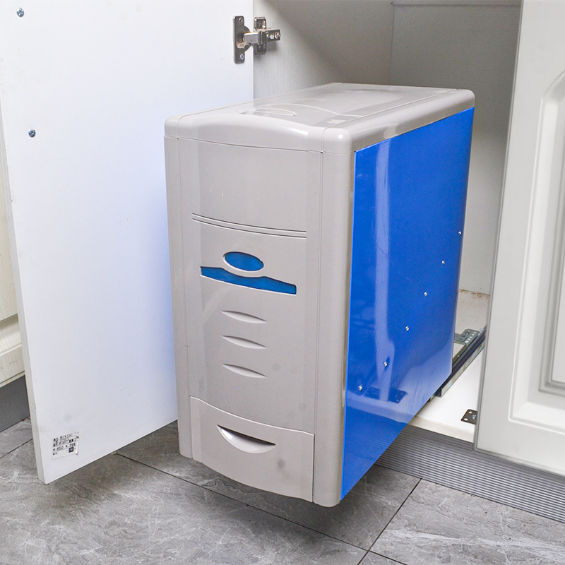 厨房橱柜嵌入g式米箱304不锈钢/碳素钢抽屉式米桶前出米储物米缸