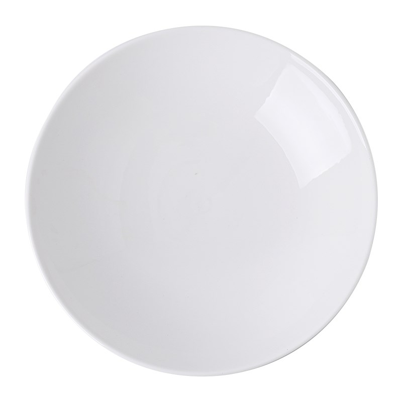 盘子深盘高级感酒j店饭店专用创意餐具家用特别好看的菜盘白色汤