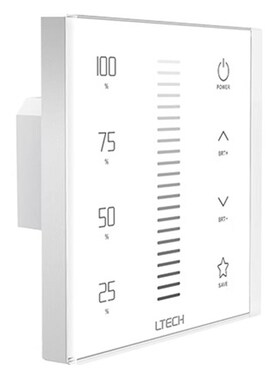 Ltech雷特可控硅旋钮调光器 rE6P-TD1 面板E1S-TD 无线模块EBOX-T
