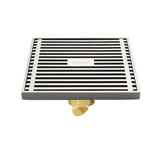 15X15cm超薄地漏碧桂园7.3cm地漏防臭浴室花园卫生间40W/50管6公