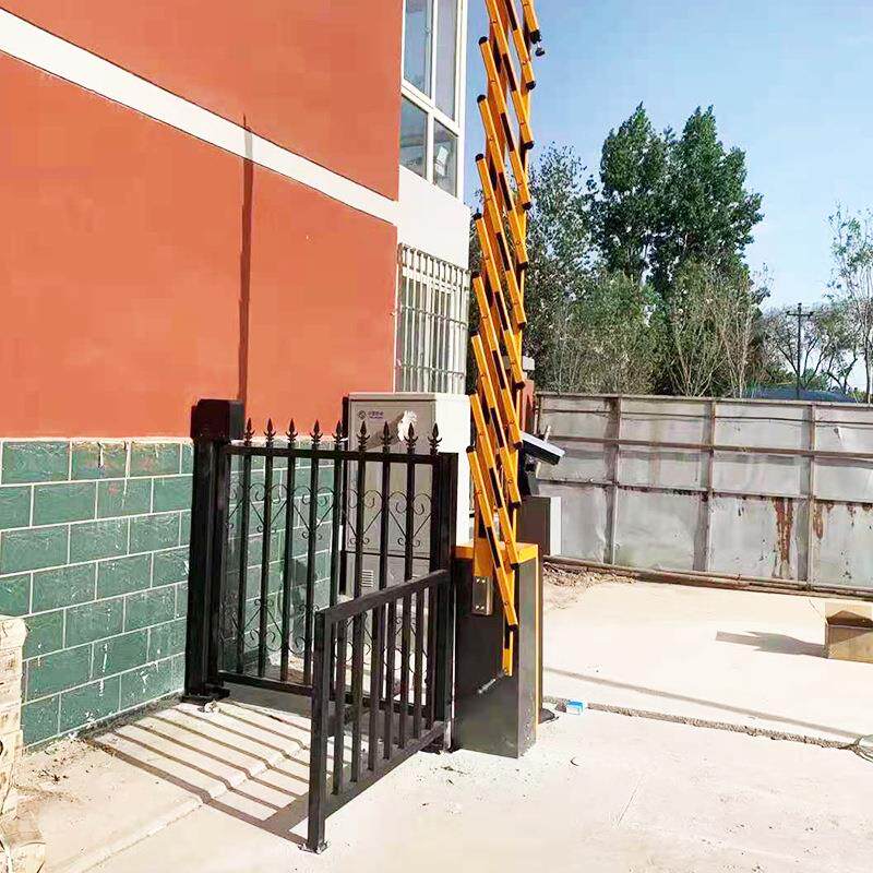 自动升降杆栅栏车牌识别 收费管理智能停车场道闸 小区单杆道闸