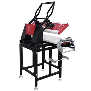 T恤抱枕热转印织带机手动彩带热升华转印机器 织带烫画机厂家直销