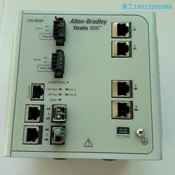 询价AB 1783一MS06T交换机功能好 卡都在