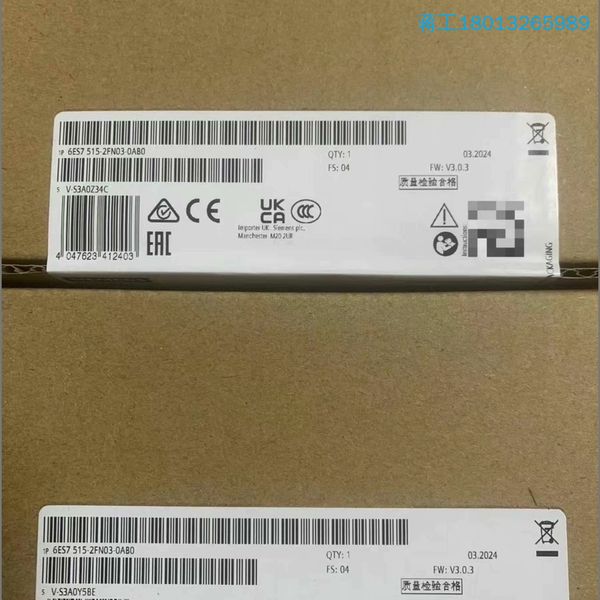 6ES7 515-2FN03-0AB0  全新原装正品  二