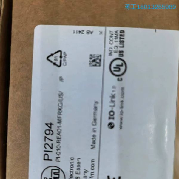 全新易福门IFM PI2794压力传感器,全新原装正品，现货