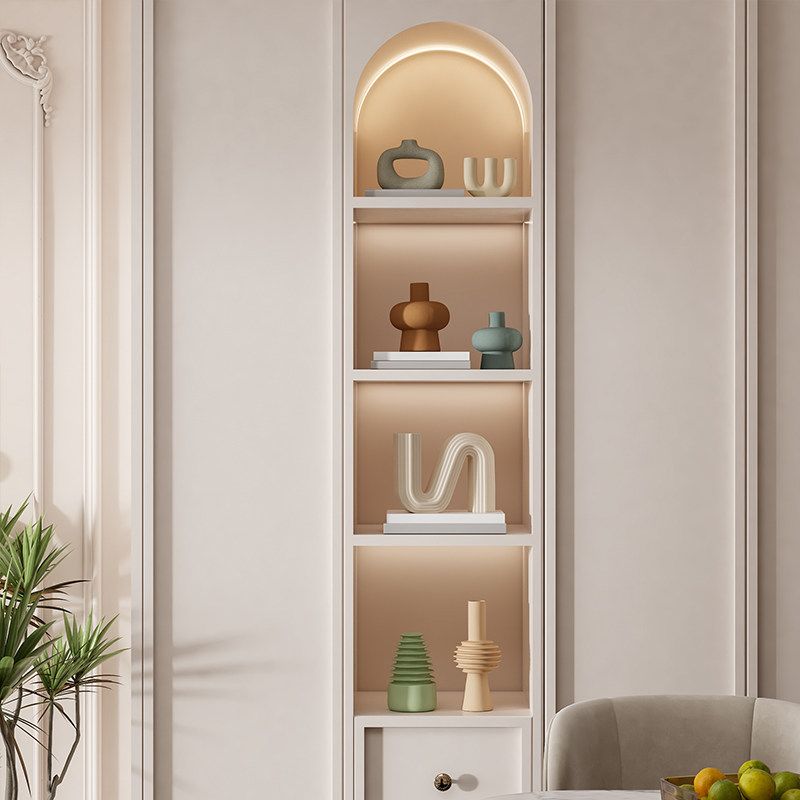 速发风格酒清新客厅小柜摆件套餐组视摆设电合柜样板房高级感软装