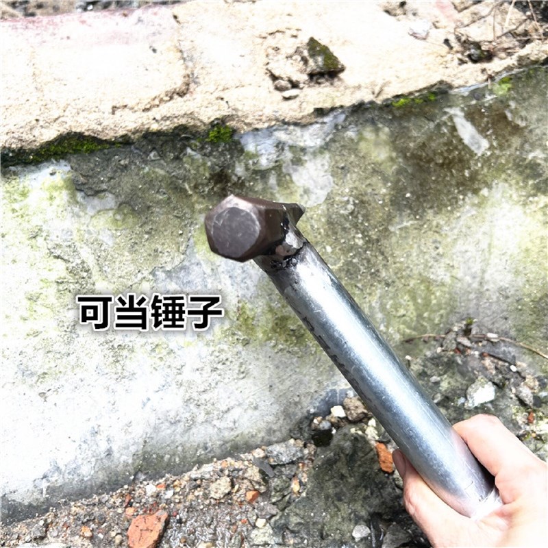 速发地质锤勘探锤钣金锤多功能家用尖头平头锤采石矿登山锤子鸭嘴