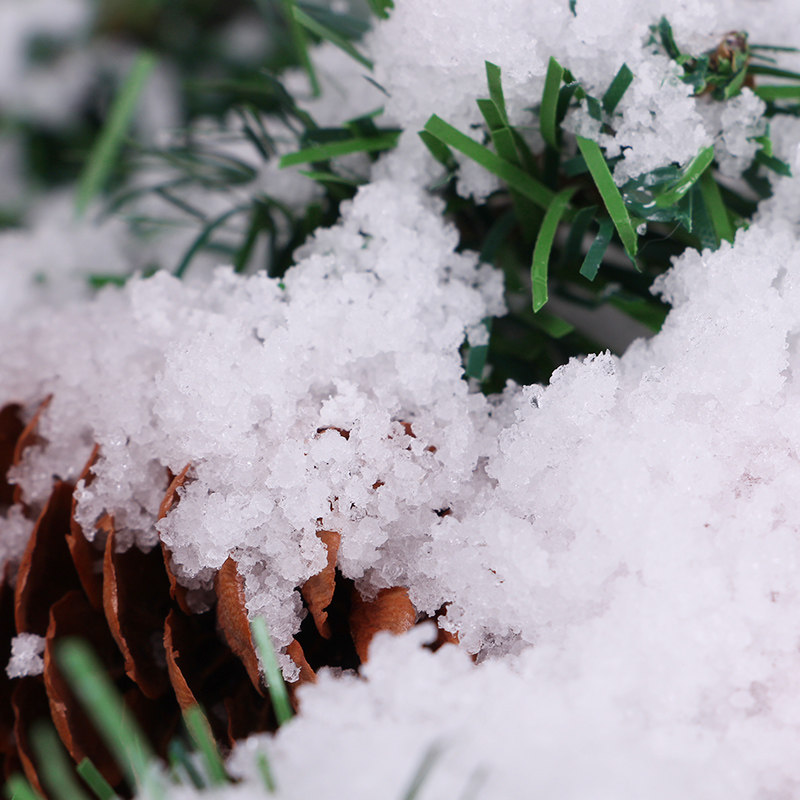 速发装日布圣诞节人造雪粒假雪商场橱窗场景秀置节饰用品摄影雪粉