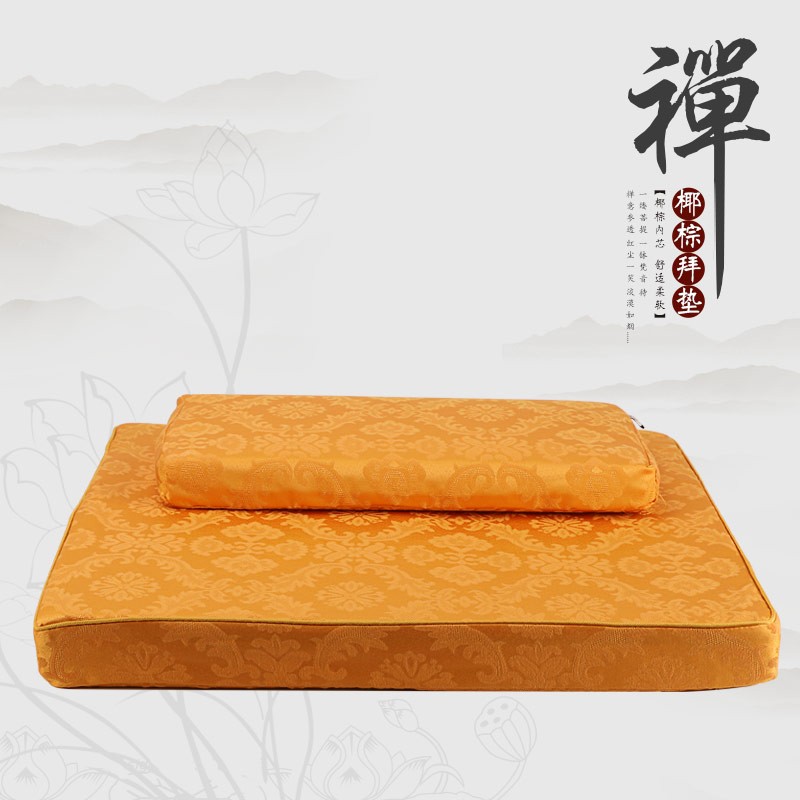 速发高密椰棕禅坐垫椰丝打坐垫禅垫拜修参禅垫静坐垫拜佛垫拜佛垫