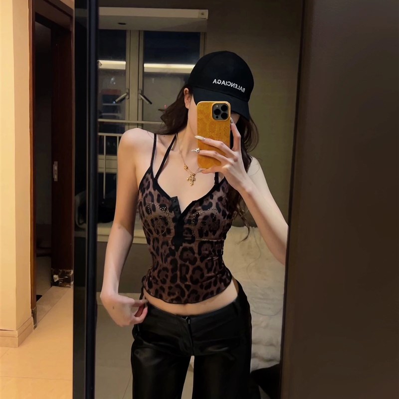 速发式内欲性感小吊带背心夏设季计感纯搭外穿短款热辣上衣