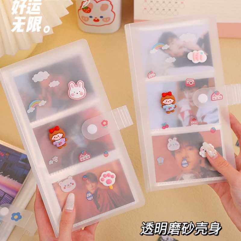 速发寸拍立票照片相册本卡册爱豆小收纳册电信得明影片收藏纪念册