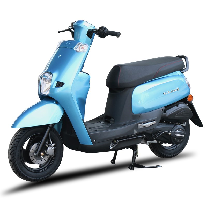 现货速发复古125CC国四电喷踏板摩托车S5踏板车100省油外卖可上牌