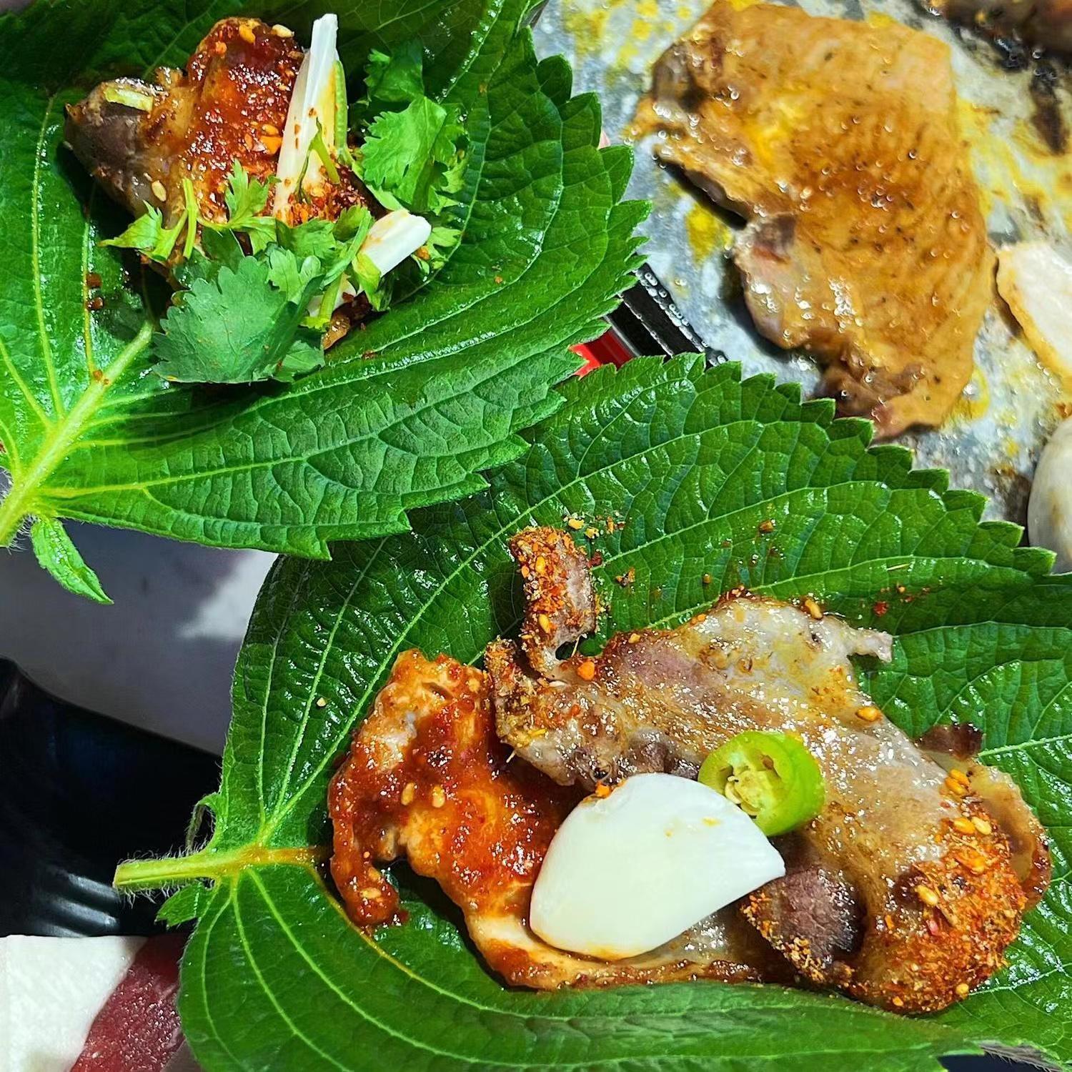 包邮新鲜苏子叶韩国烤肉叶