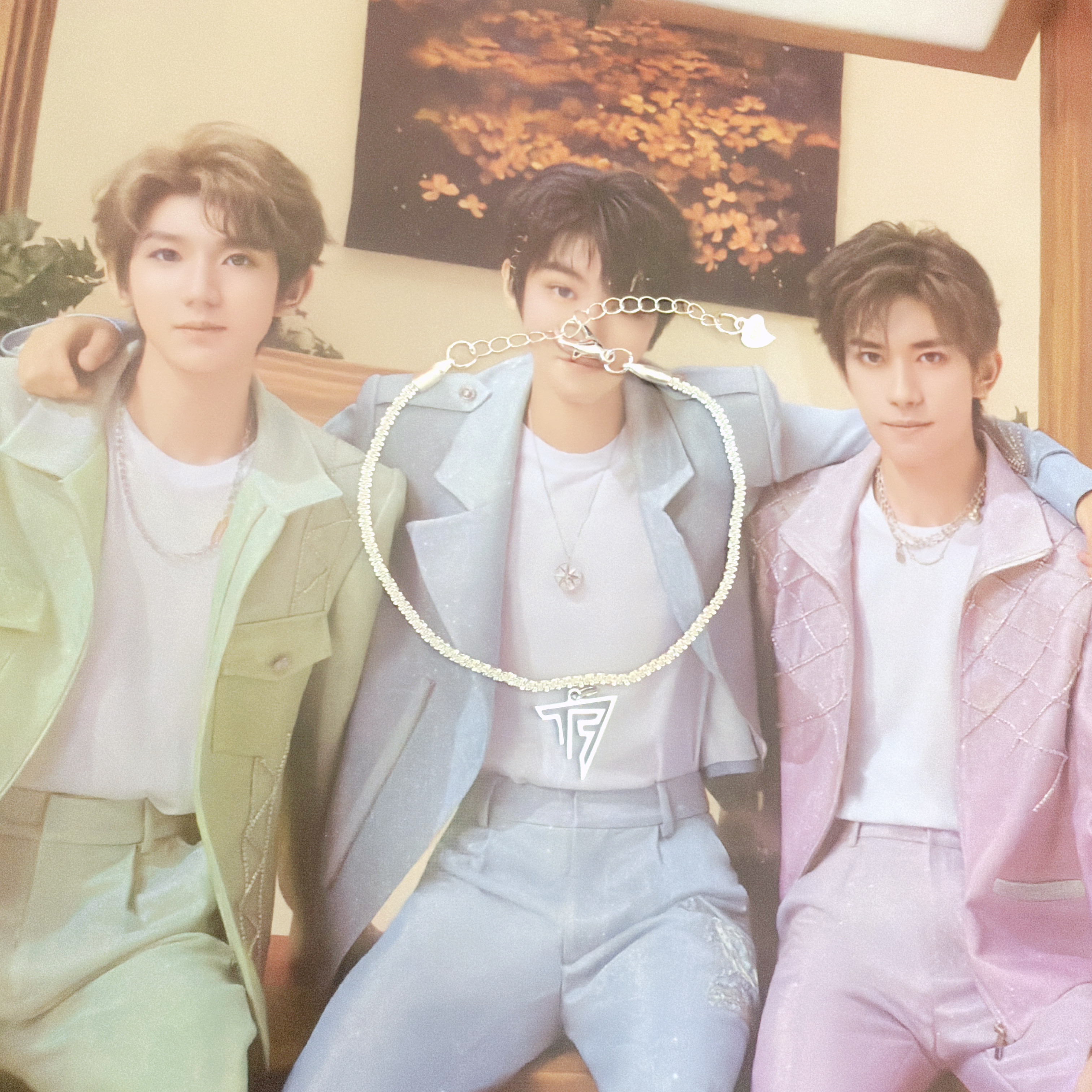 TF家族tfboys王俊凯王源项链