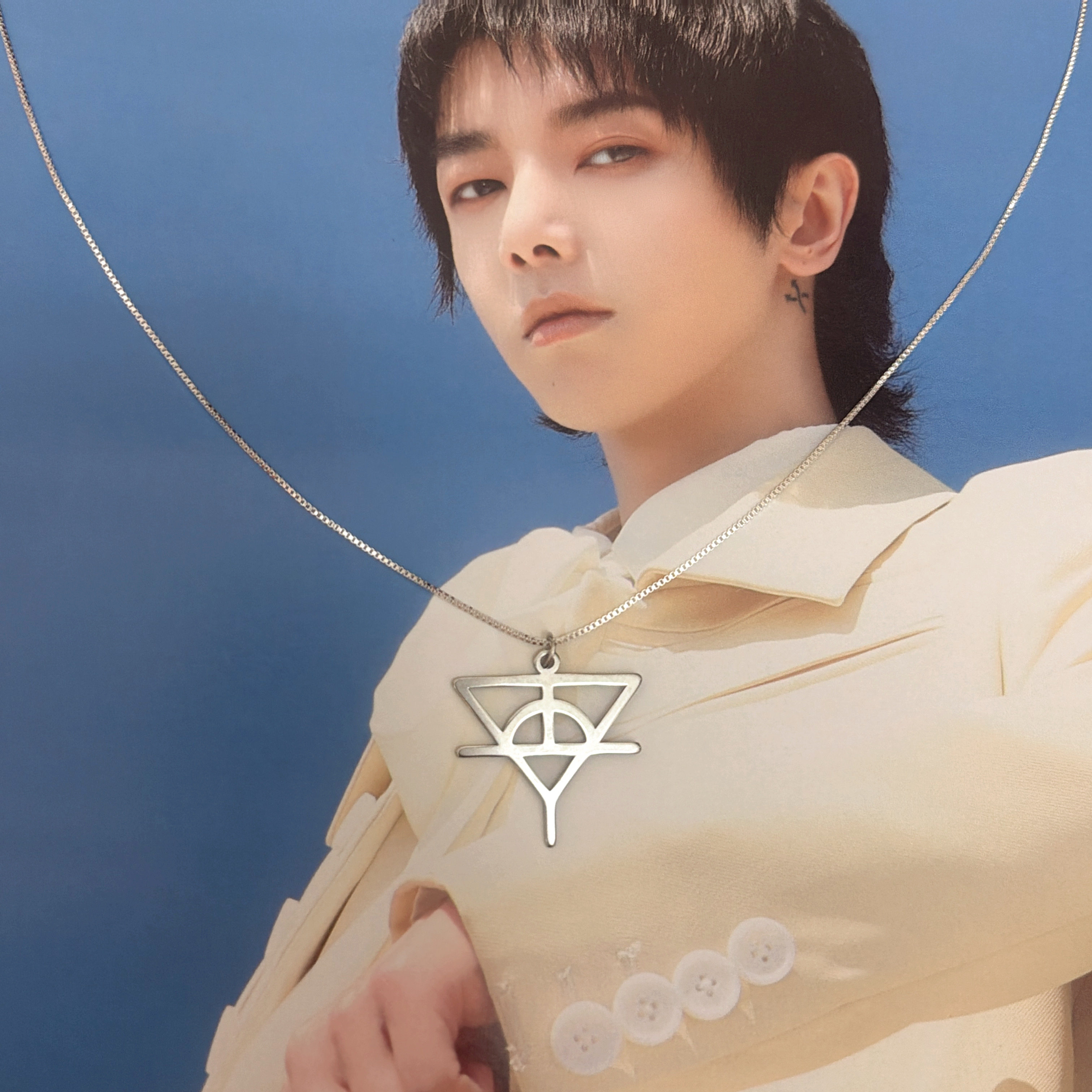 MARS华晨宇周边同款火星演唱会应援吊坠花花挂链生日礼物手链项链图片