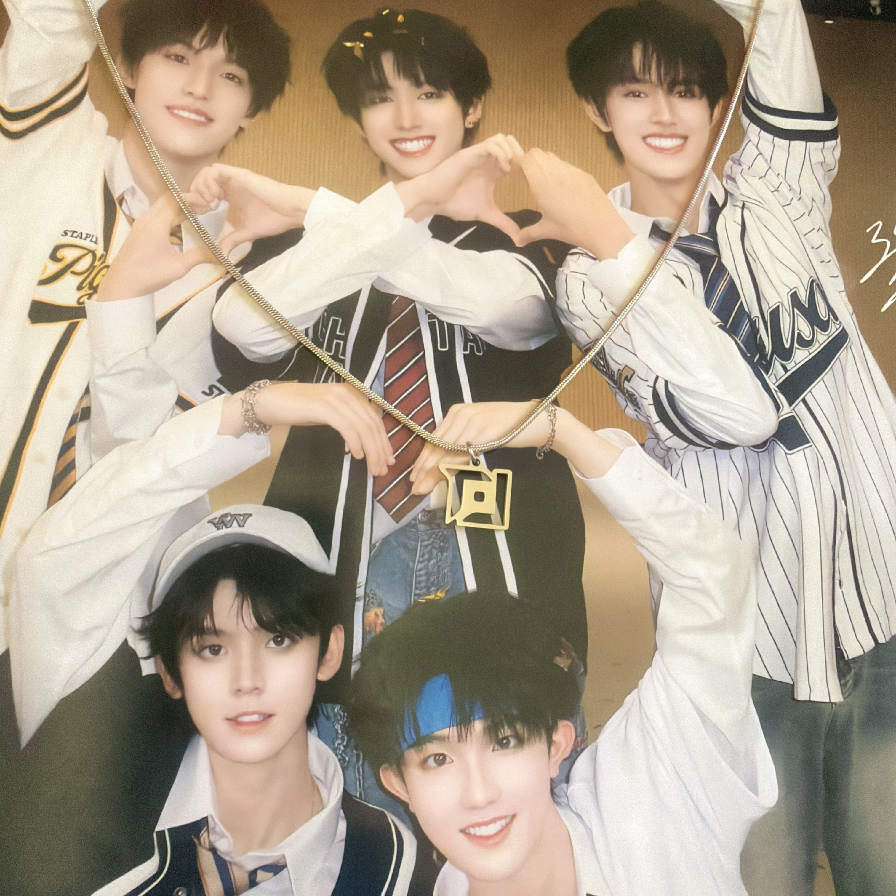 TOP登陆少年团周边同款项链左航朱志鑫苏新皓钛钢吊坠链生日礼物