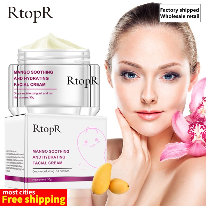 网红Face Cream Anti-Wrinkle Aging Whitening Mango Bright