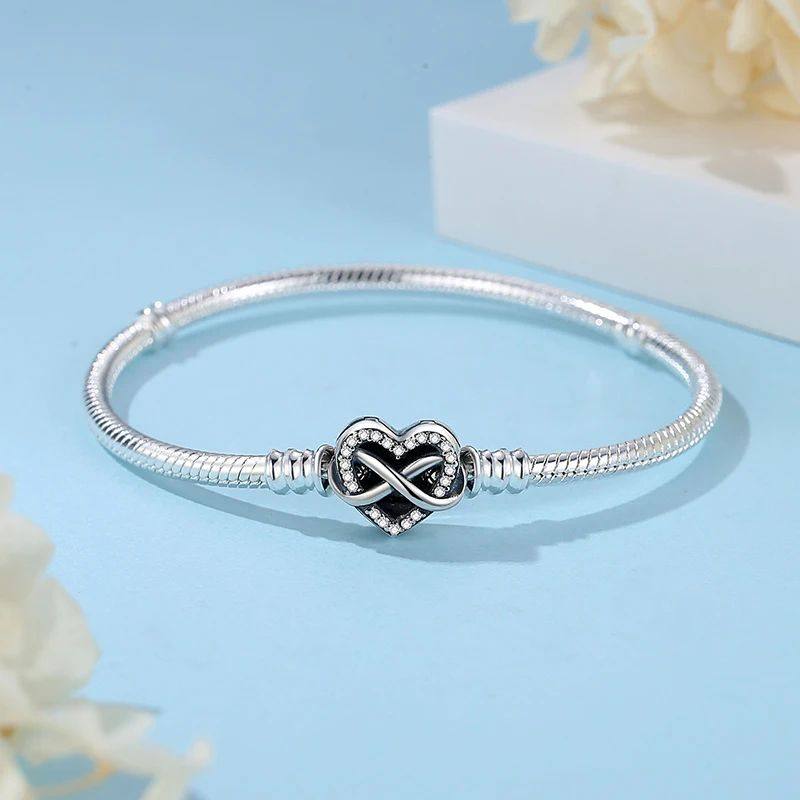 925 Sterling Silver Bracelet Certified 925 Purity - Taobao product photo 4