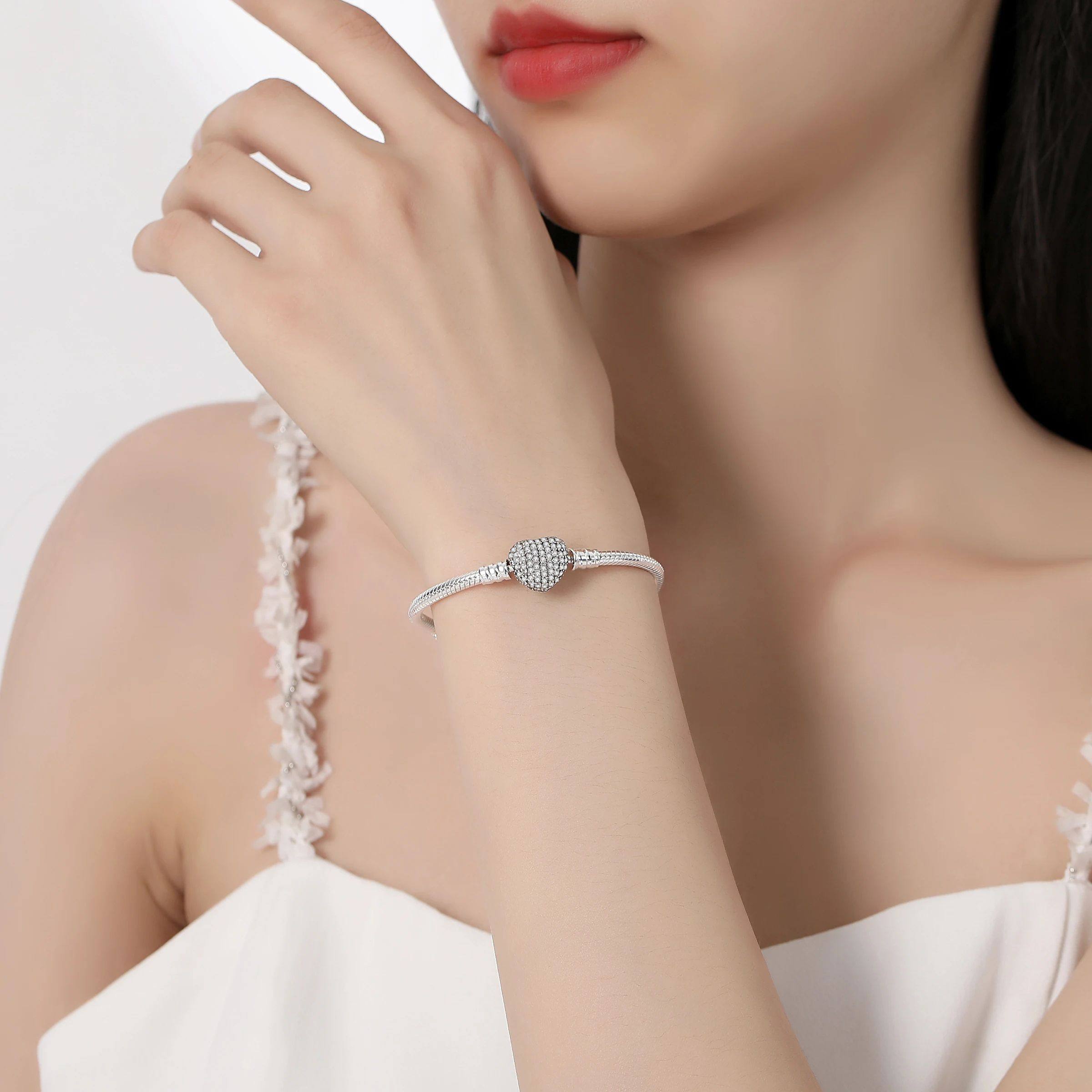 925 Sterling Silver Bracelet Certified 925 Purity - Taobao product photo 3