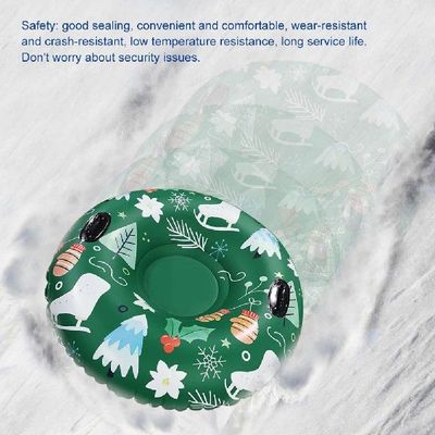 PVC Inflatable Sleigh Circle Tube Wear-Resistant Skiing Circ