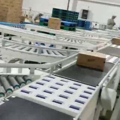 极速新品新品新d新快递物流分拣流水线自动化滚筒输送机设备品品