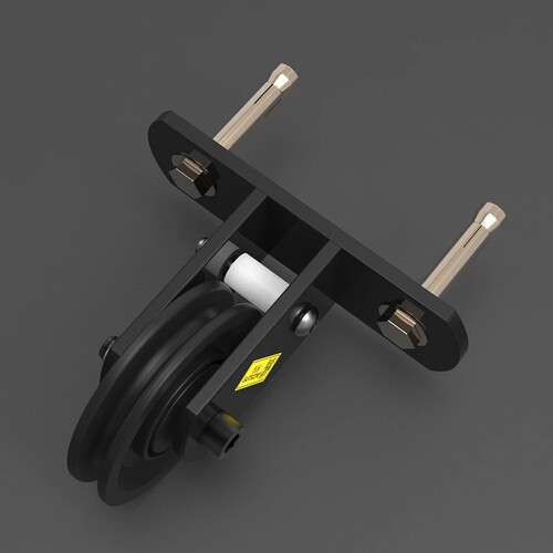 好货Bearing Pulley Home Gym, 360 Degree Rotation Accessories
