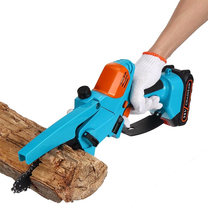 极速6 Inch Electric Chain Saw Wood Cutter Pruning Chainsaw