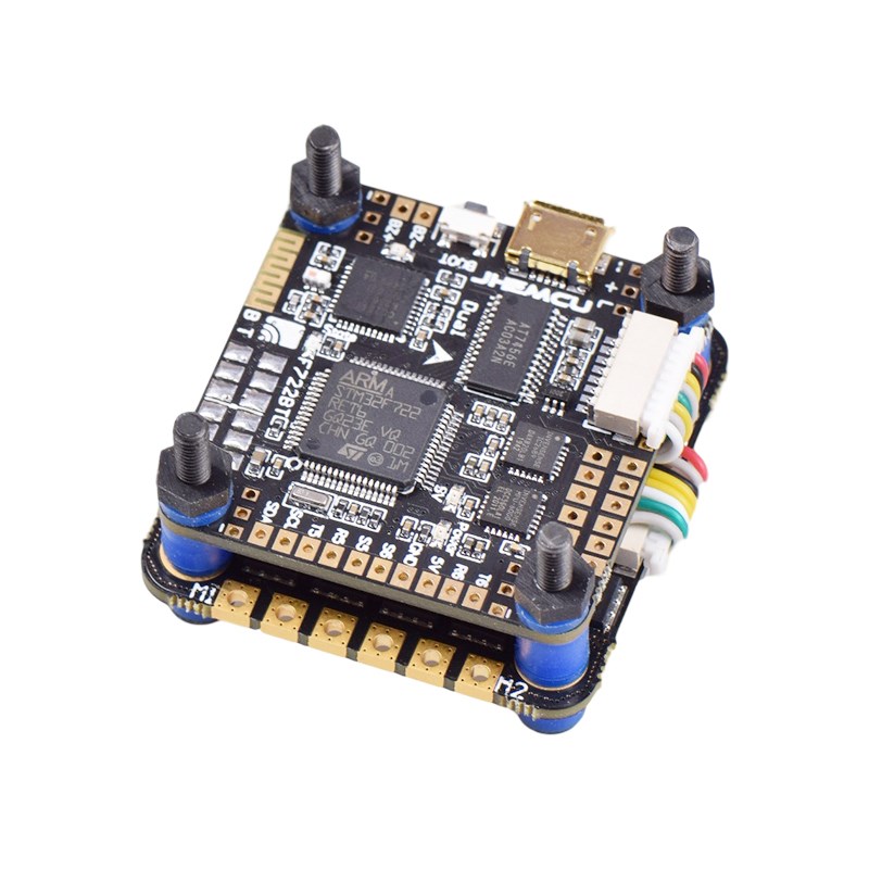 New style JHEMCU F7BT Stack 2-6S F722 Dual Gyro 5V/ 8V Bluet