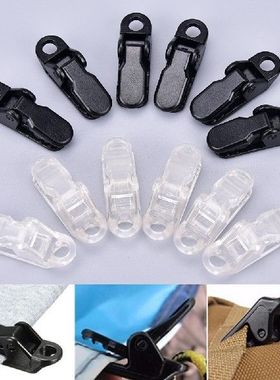 6PCS Reusable Awning Clamp Tarp Clips Tie Down Snap Hangers
