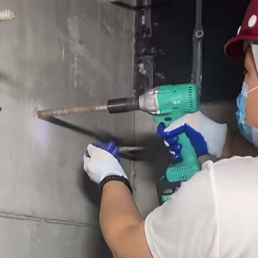 极速德国进口三段止水螺杆拆卸套筒圆头扁头建筑外杆拆穿丝杆12/1