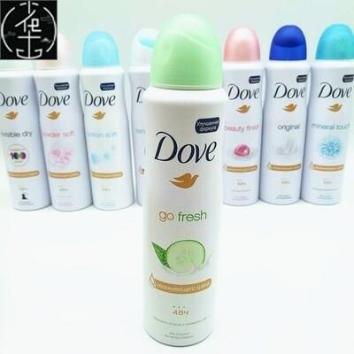 好货Dove Anti-perspirant Deodorant Women/Men Body Spray 150m