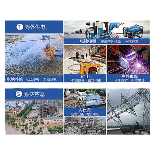 极速促专用汽油发电机户外家用小型纯铜发电机组单相220V三相380V