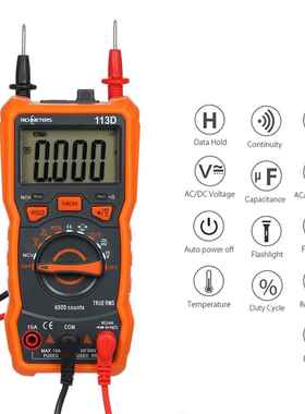 .RICHMETERS Multimeter RM113D Multimetro Tester Digital