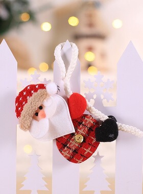 Santa Snowman Pendants Navidad Xmas Tree Ornaments Hanging D